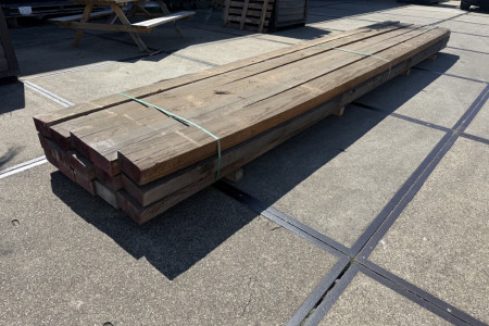 Partij Douglas balken 100 x 200 x 6000mm B-keus 